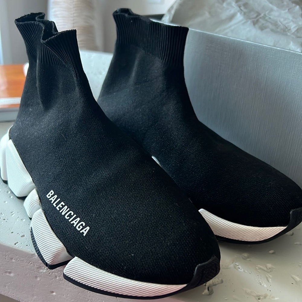 Balenciaga NEW SPEED RECYCLED KNIT SNEAKER women size 36